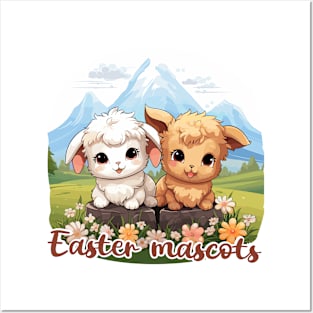 Easter mascots Posters and Art